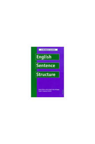 Title: English Sentence Structure, Author: Michigan English Language Institute