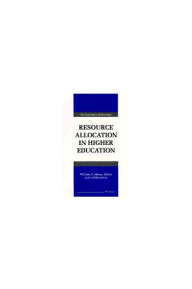 Title: Resource Allocation in Higher Education, Author: William F. Massy