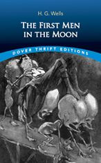 Title: The First Men in the Moon, Author: H. G. Wells