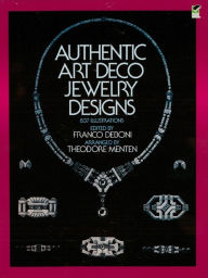 Title: Authentic Art Deco Jewelry Designs, Author: Franco Deboni