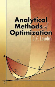 Title: Analytical Methods of Optimization, Author: D. F. Lawden