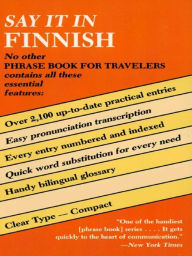 Title: Say It in Finnish, Author: Dover