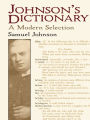 Johnson's Dictionary: A Modern Selection