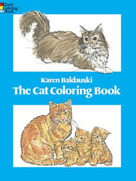 Title: The Cat Coloring Book, Author: Karen Baldauski