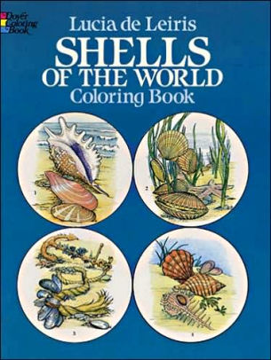 Shells Of The World Coloring Book By Lucia De Leiris
