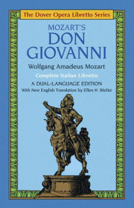 Title: Mozart's Don Giovanni (the Dover Opera Libretto Series), Author: Wolfgang Amadeus Mozart