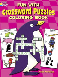 Title: Fun with Crossword Puzzles Coloring Book, Author: Anna Pomaska