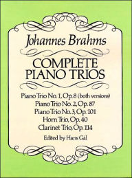 Title: Complete Piano Trios: (Sheet Music), Author: Johannes Brahms