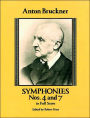 Symphonies Nos. 4 and 7: in Full Score: (Sheet Music)