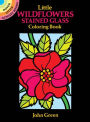 Little Wildflowers Stained Glass Coloring Book