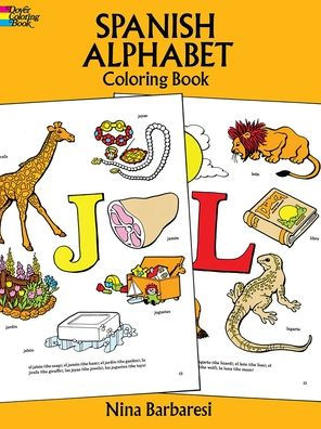 Spanish Alphabet Coloring Book by Nina Barbaresi, Paperback | Barnes