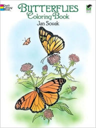 Title: Butterflies Coloring Book, Author: Jan Sovak
