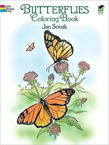 Butterflies Coloring Book