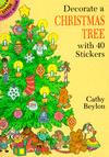 Title: Decorate a Christmas Tree with 40 Stickers, Author: Cathy Beylon