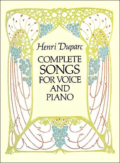 Complete Songs for Voice and Piano