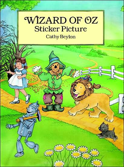 Wizard of Oz Sticker Picture: With 27 Reusable Peel-and-Apply Stickers