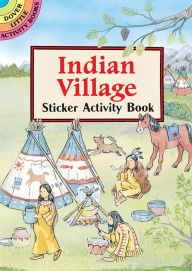 Title: Indian Village Sticker Activity Book, Author: Cathy Beylon