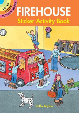Firehouse Sticker Activity Book