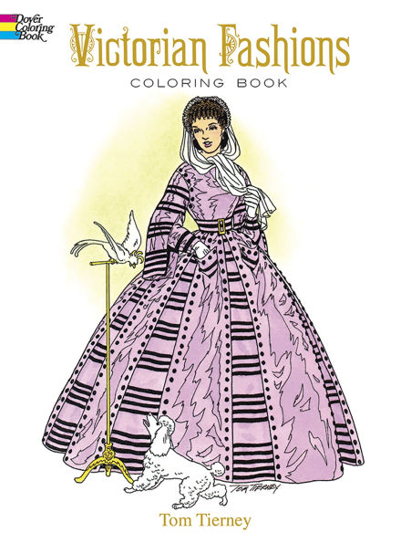 Victorian Fashions Coloring Book