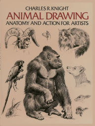 Title: Animal Drawing: Anatomy and Action for Artists, Author: Charles Knight