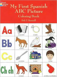 My First Spanish ABC Picture Coloring Book
