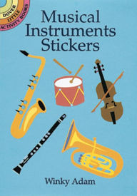 Title: Musical Instruments Stickers, Author: Winky Adam