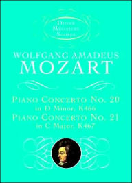 Title: Piano Concerto No. 20, K466, and Piano Concerto No. 21, K467, Author: Wolfgang Amadeus Mozart