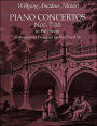 Piano Concertos Nos. 7-10 in Full Score: With Mozart's Cadenzas for Nos. 9 and 10