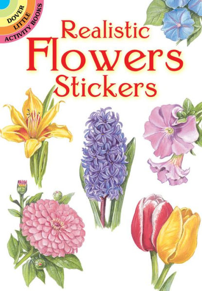 Realistic Flowers Stickers