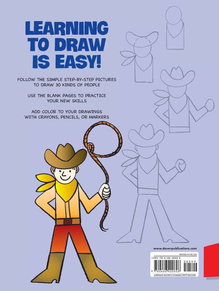 How to Draw People: Easy Step-by-Step Drawings!