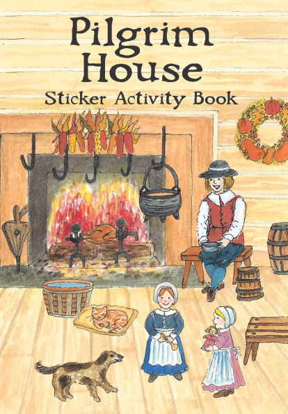 Pilgrim House Sticker Activity Book