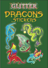 Title: Glitter Dragons Stickers, Author: Christy Shaffer