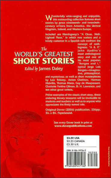 The World's Greatest Short Stories: Selections from Hemingway, Tolstoy, Woolf, Chekhov, Joyce, Updike and more