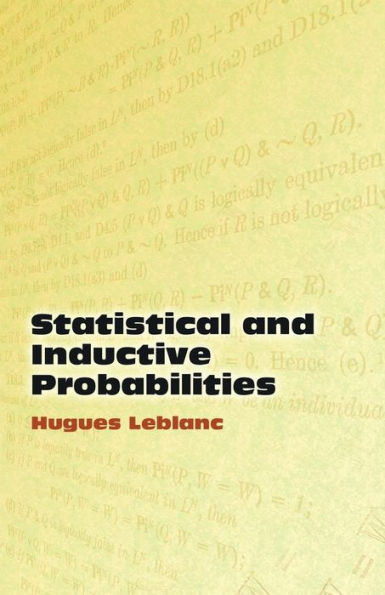 Statistical and Inductive Probabilities (Dover Books on Mathematics Series)