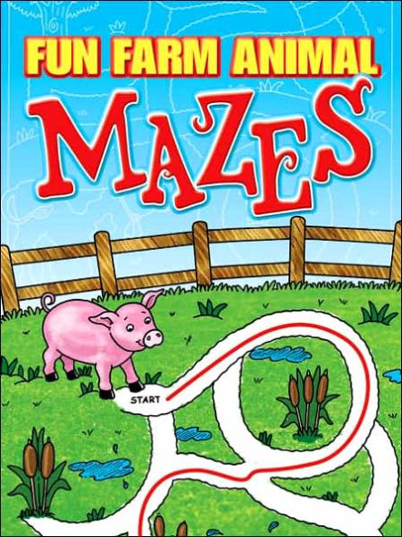 Fun Farm Animal Mazes