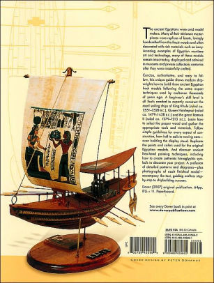 how to build egyptian boat models: patterns and