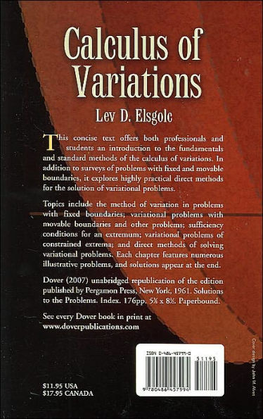 Calculus of Variations