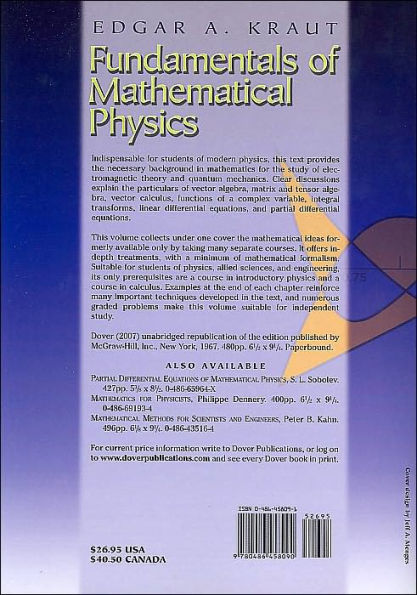 Fundamentals of Mathematical Physics