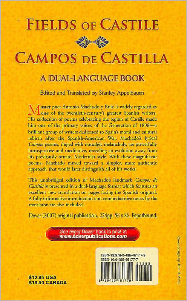 Fields of Castile/Campos de Castilla: A Dual-Language Book