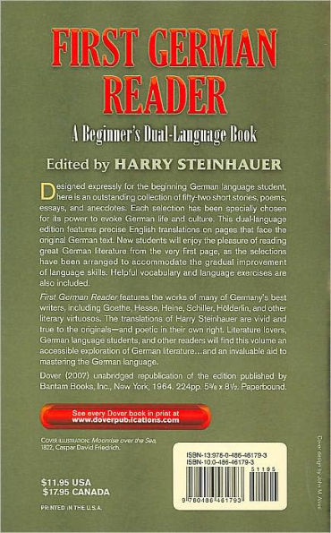 First German Reader: A Beginner's Dual-Language Book