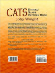 Alternative view 2 of Cats Stained Glass Pattern Book