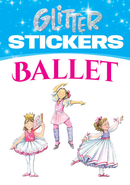 Glitter Ballet Stickers