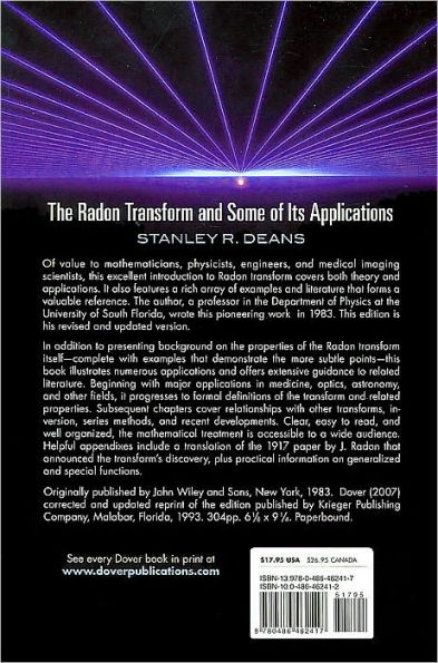 The Radon Transform and Some of Its Applications