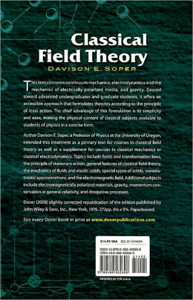 Classical Field Theory