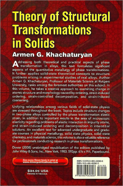 Theory of Structural Transformations Solids