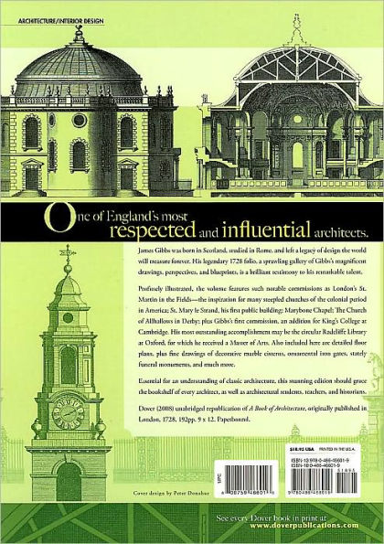 Gibbs' Book of Architecture: An Eighteenth-Century Classic
