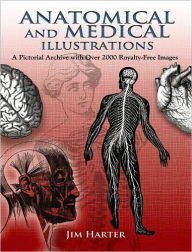 Title: Anatomical and Medical Illustrations: A Pictorial Archive with Over 2000 Royalty-Free Images, Author: Jim Harter