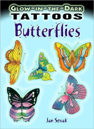 Title: Glow-in-the-Dark Tattoos Butterflies, Author: Jan Sovak