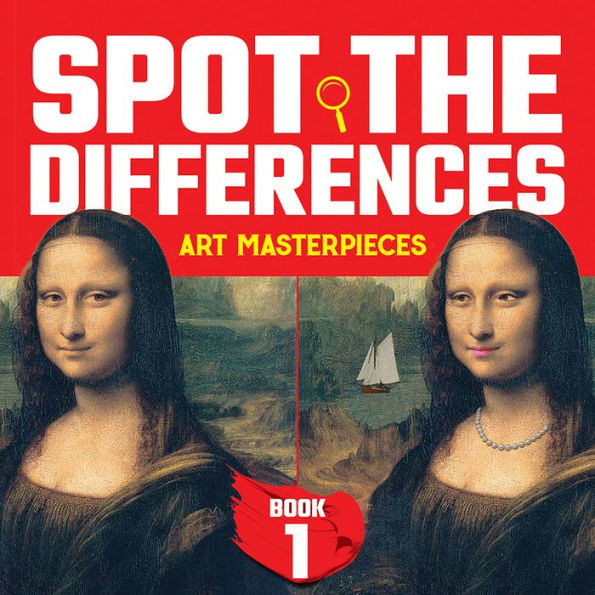 Spot the Differences Book 1: Art Masterpiece Mysteries