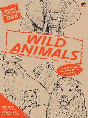 Dover Coloring Box: Wild Animals